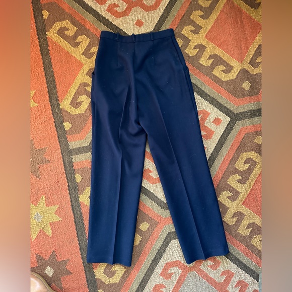 Vintage Levis Bend Over Tailored Pant Navy - Picture 2 of 3